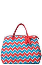 Large Quilted Tote Bag-ZCT3907/CORAL